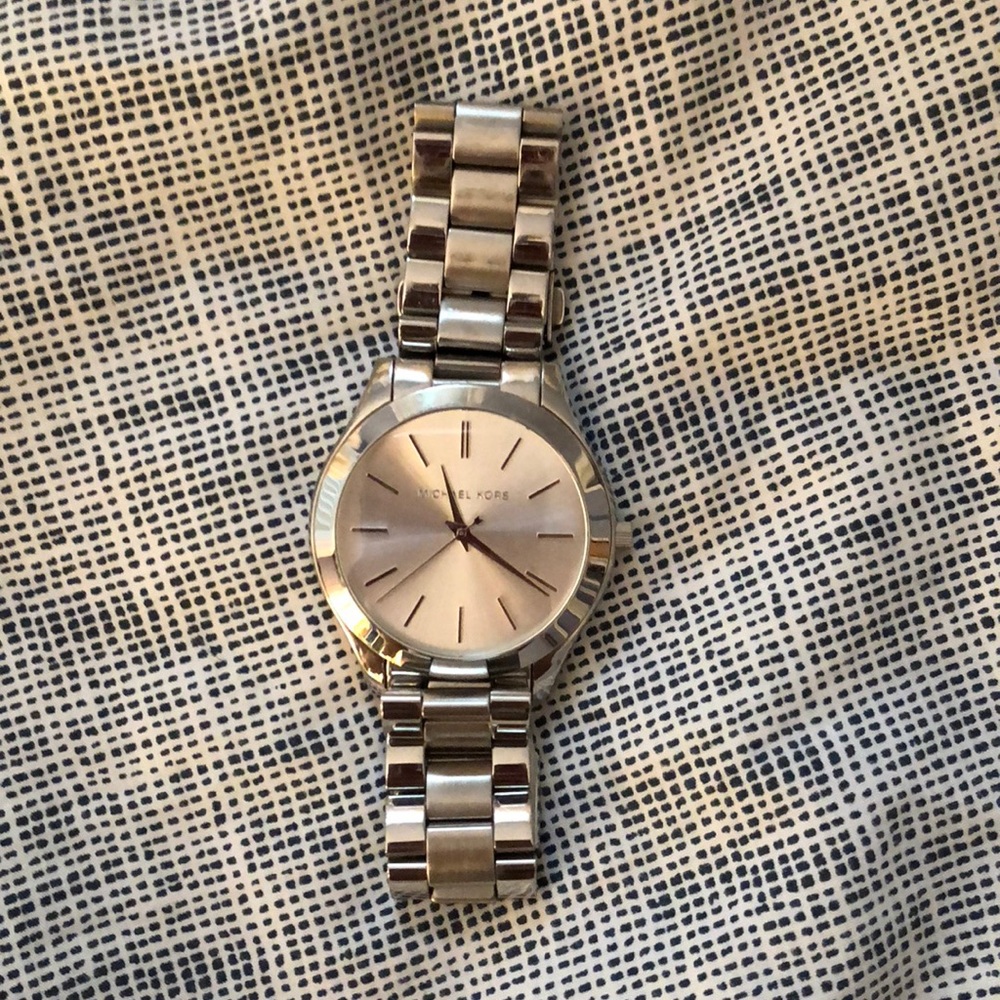 Stainless steal MIcheal Kors watch